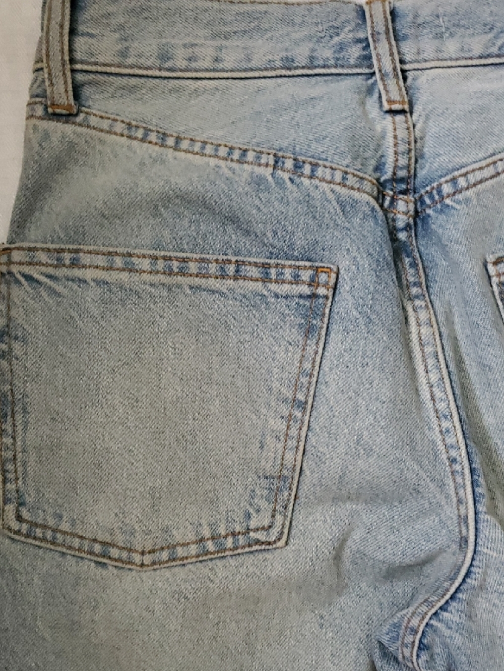 Zara Light Blue Wide Leg Flare Jeans - Picture 13 of 14